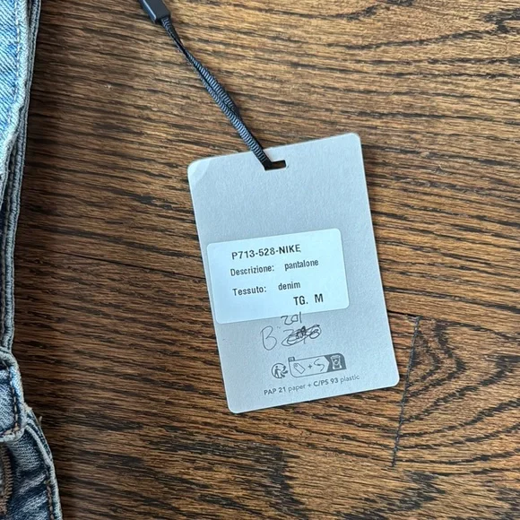 Nike Blue Straight Leg Jeans